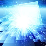 Abstract techno vector background N4
