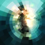 Abstract shining vector mosaic background N7