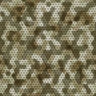 Seamless camouflage grid background N2
