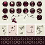 wine icons N7