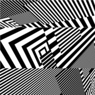 abstract black and white stripe pattern background N60