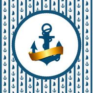 Abstract sea background Vector illustration