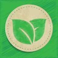 leaves sticker N2
