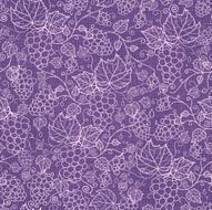 Grape Vines Fabric Texture Seamless Pattern Background