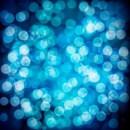 Blue festive background Elegant abstract background with bokeh