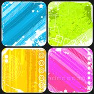Bright Grunge Banners