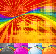 rainbow background N13
