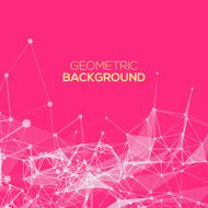 Abstract mesh background with circles