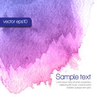 Abstract artistic Background with watercolor blots N5