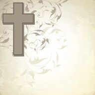 Cross Arabesque Scrollwork
