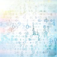 Digital code background N39