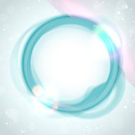 Modern Blue Green Circle Glowing Effects