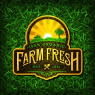 Organic Farm Fresh Label