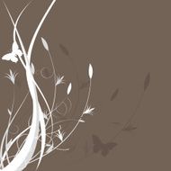 Floral background N1734
