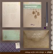 vintage christmas set N5