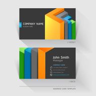 Business card abstract background N8