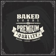 Vintage Bakery Label N17