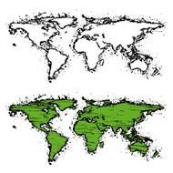 grunge earth
