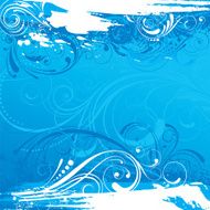 grunge blue background N23