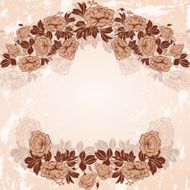 peonies frame