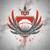 Basketball emblem N4