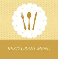The concept of Restaurant menu N5