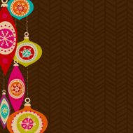 Colorful Xmas Ornaments N2