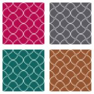 Seamless curves pattern N2
