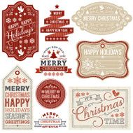 Christmas Gift Tags and Labels