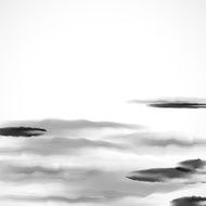abstract black and white Chinese painting material background N4