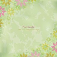floral vintage background N9