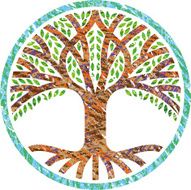 Scribble tree icon N2