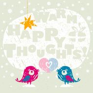 Christmas Love Birds N2
