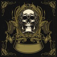 Vintage skull N2