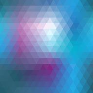 Blue mosaic seamless