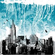 New York City Winter Grunge