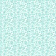 Light blue seamless pattern with spiral shells