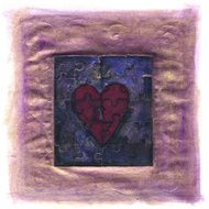 Puzzled Heart with Keyhole