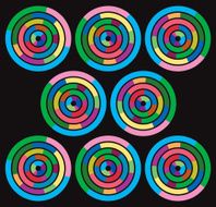 vector - colorful circles #2