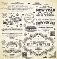 Merry Christmas Designs Set