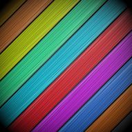 Vector colored wooden background