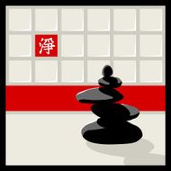 Vector Fengshui Scene