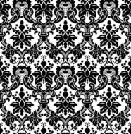 Isolated in white seamless wallpaper