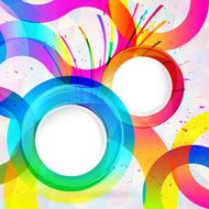 Abstract background with vector design elements N25