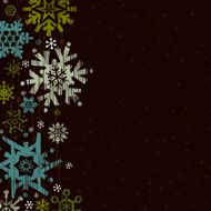 snowflakes background N25