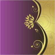 Floral abstract background N641