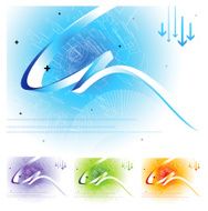 Hi-tech abstract background