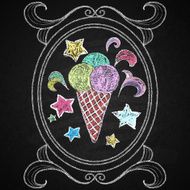 Hand drawn restaurant menu elements N7