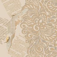 Shabby vintage wallpaper background N2