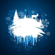 Winter Grunge Scene N2